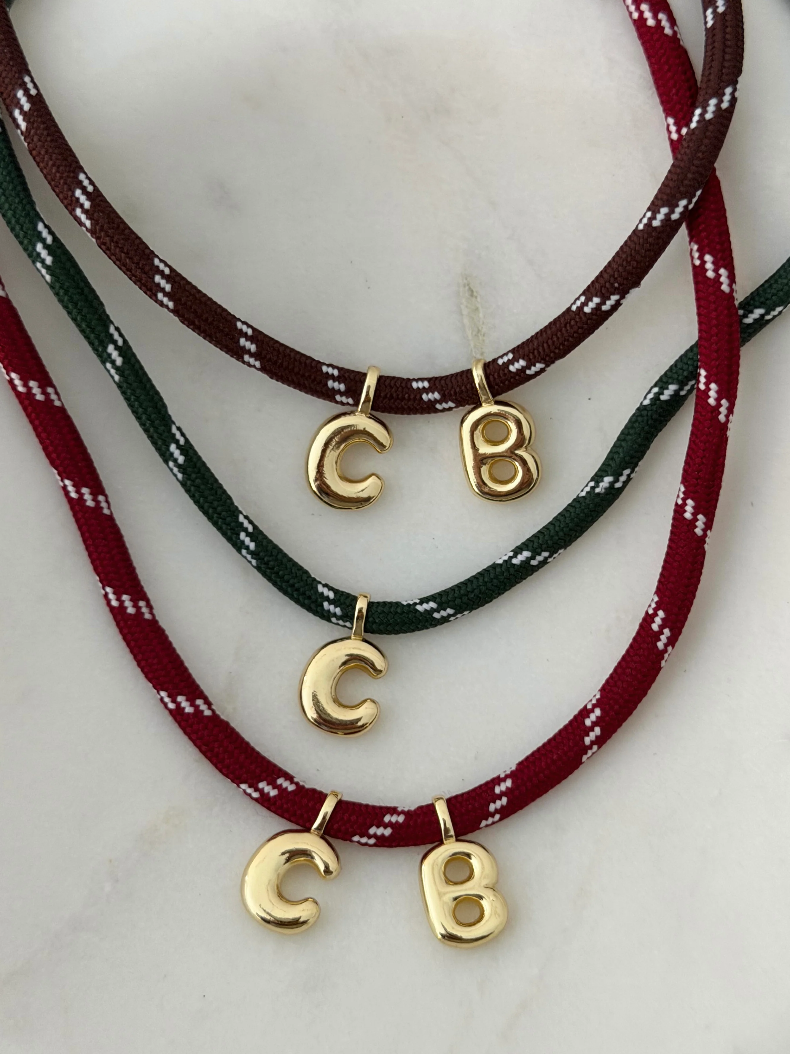 BANKS INITIAL NECKLACE - Image 2