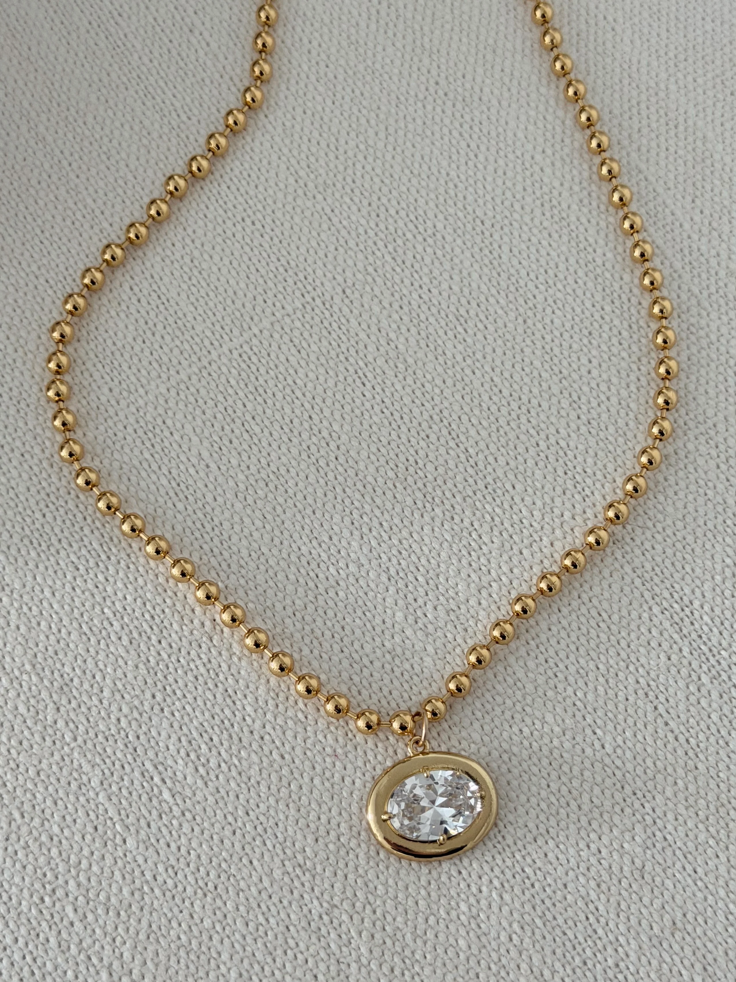 BEZEL BEVERLY NECKLACE - Image 2