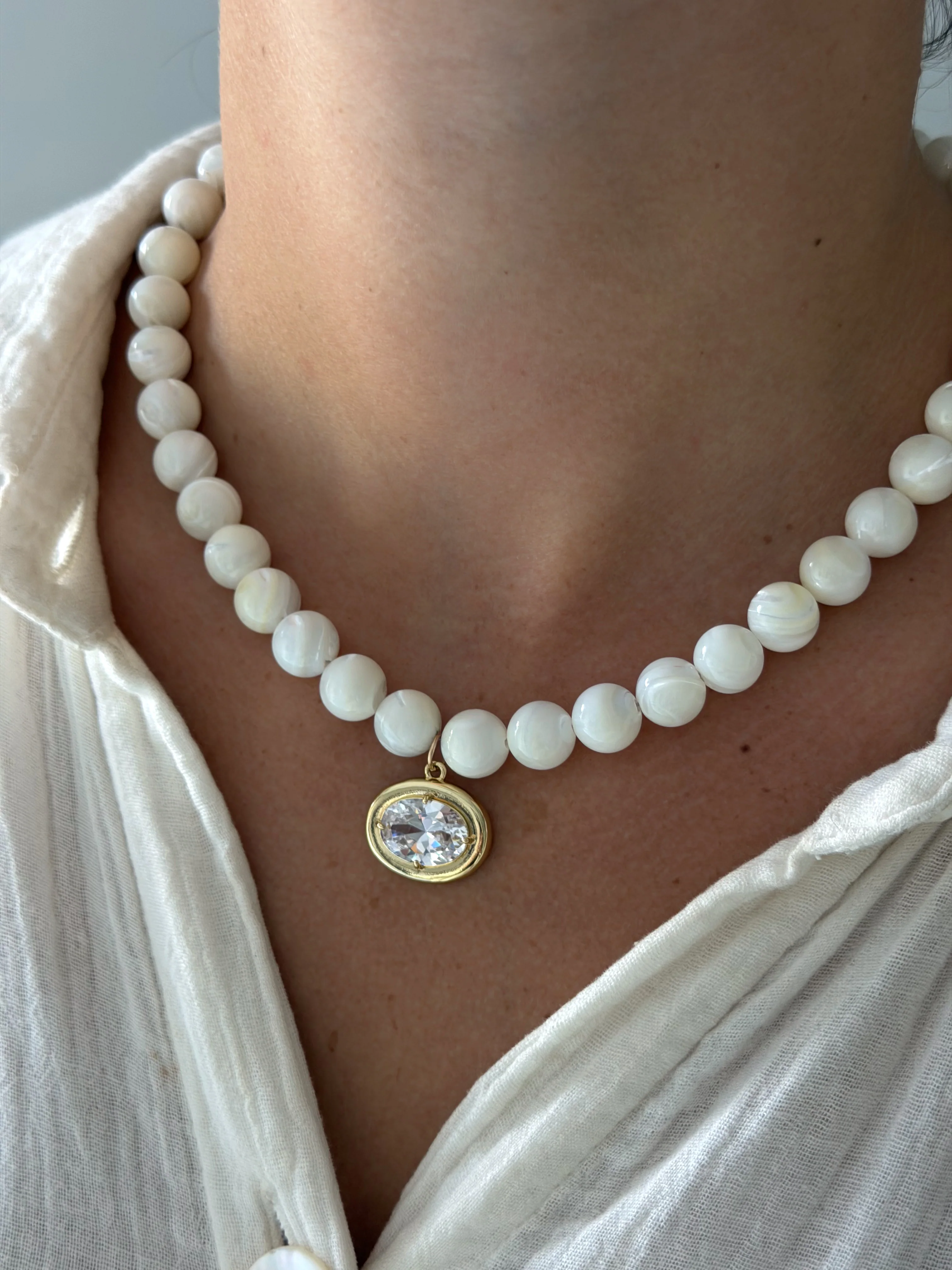 BLANC NAPLES NECKLACE - Image 2