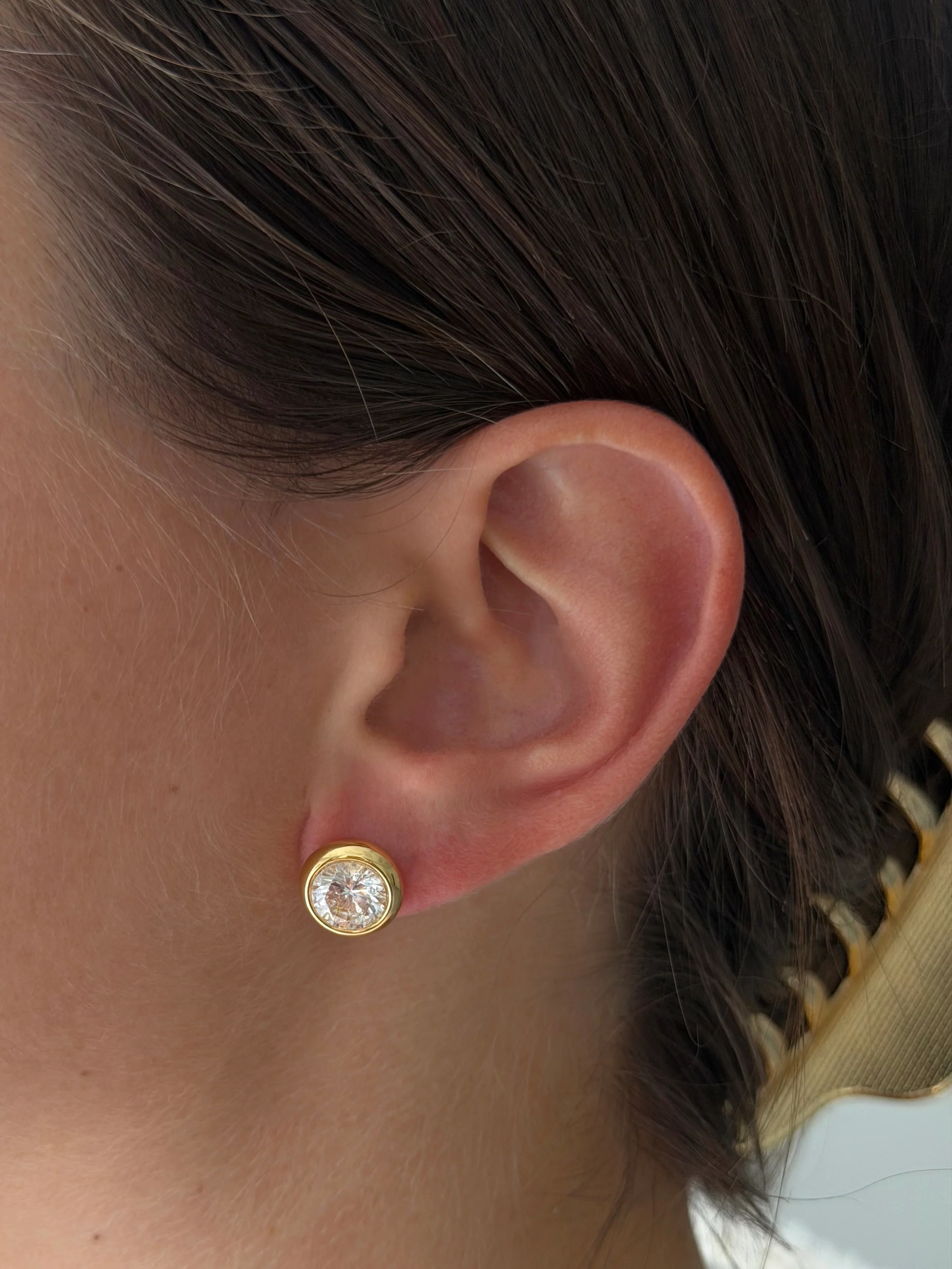 DIAMOND BEZEL STUDS - Image 2