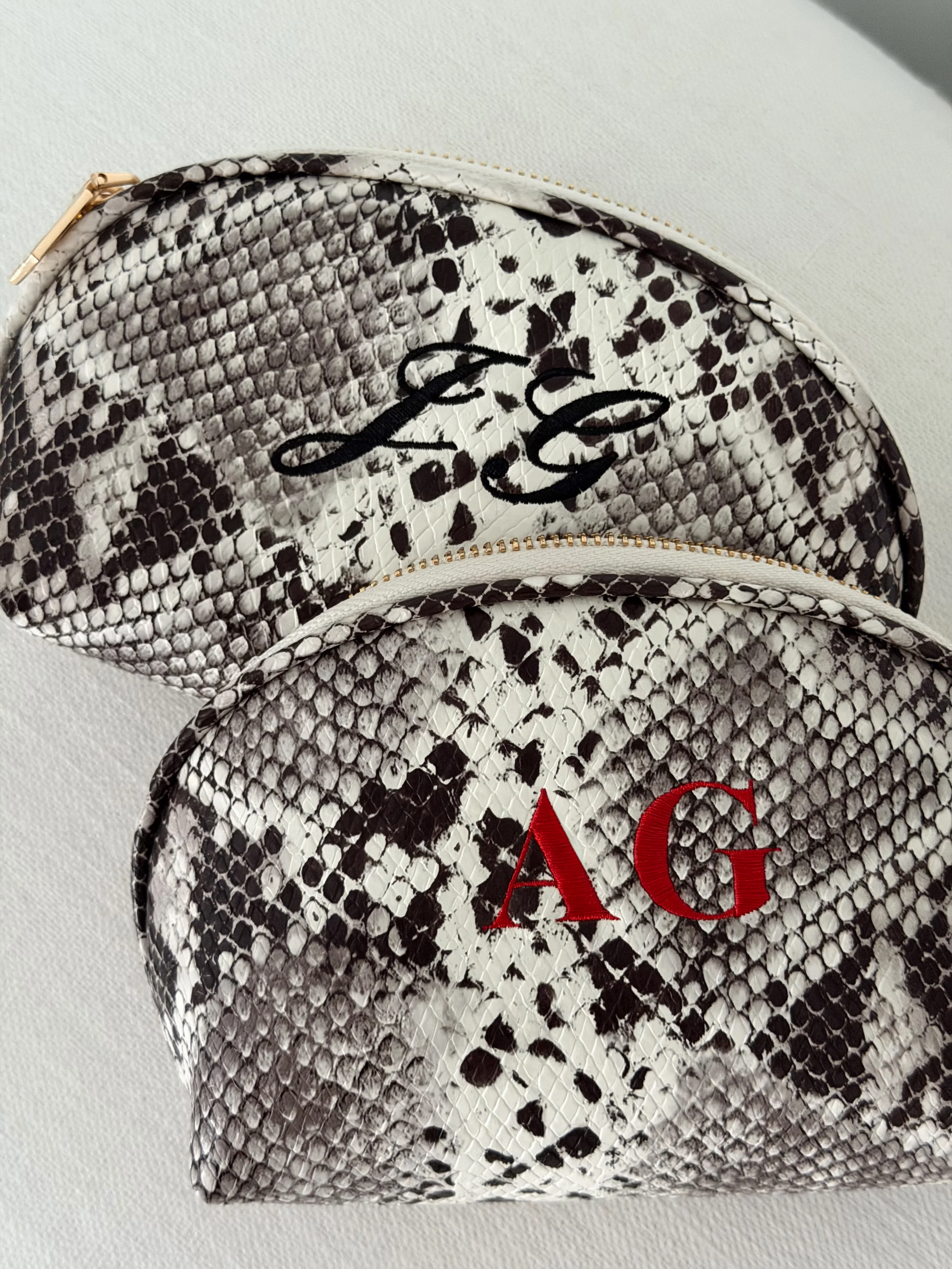 EMBROIDERED SNAKE PURSE POUCH - Image 2