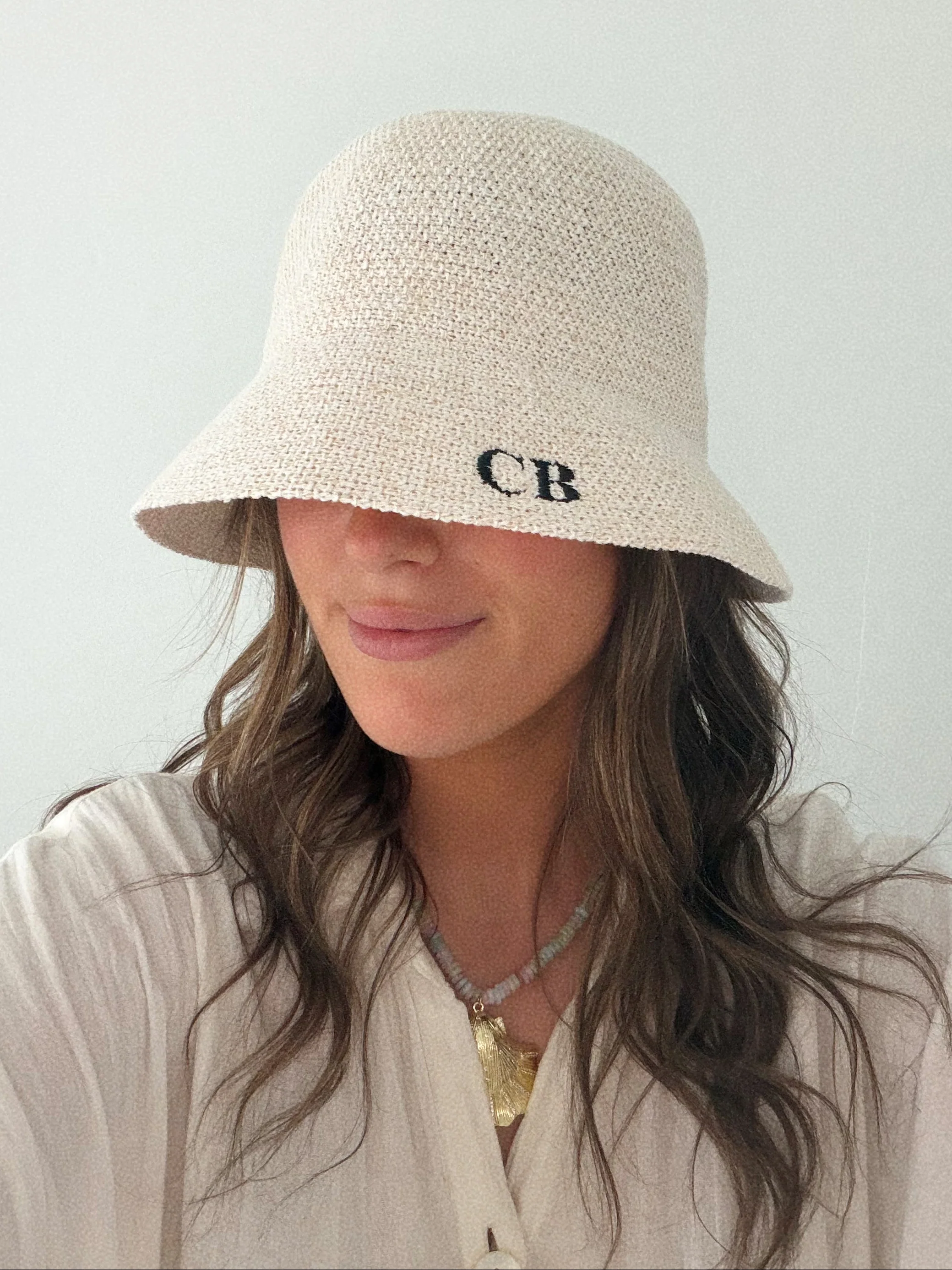 EMBROIDERED SUN HAT - Image 2