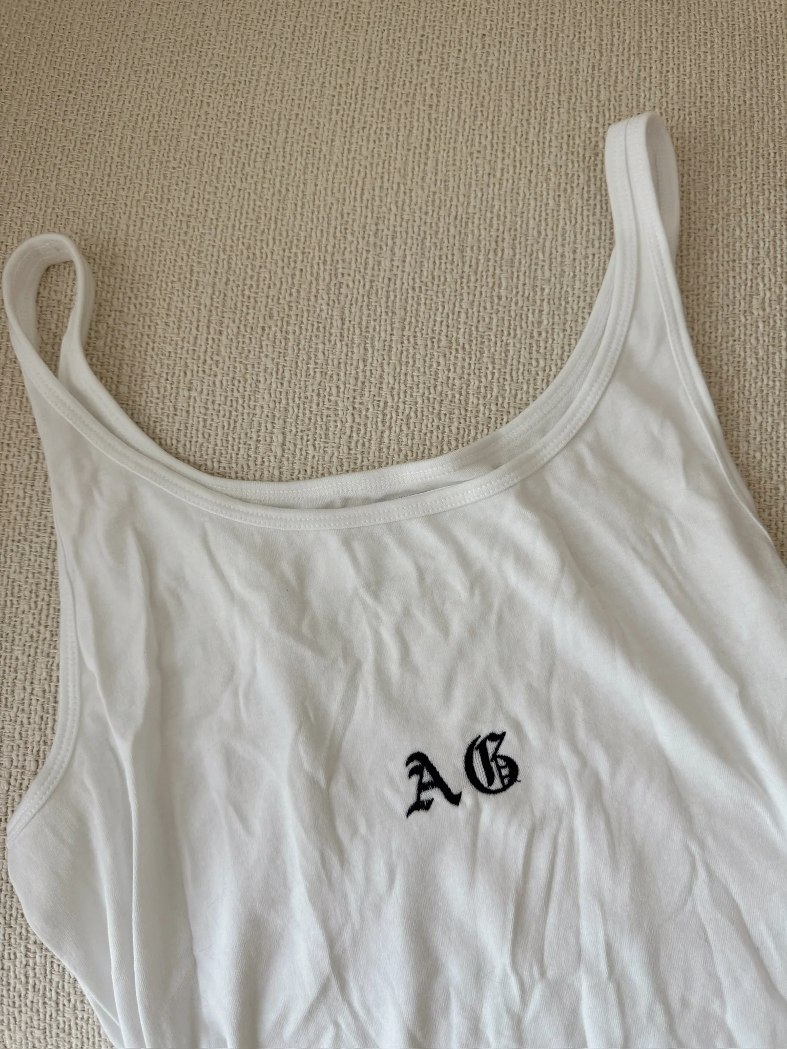 EMBROIDERED TANK TOP - Image 8