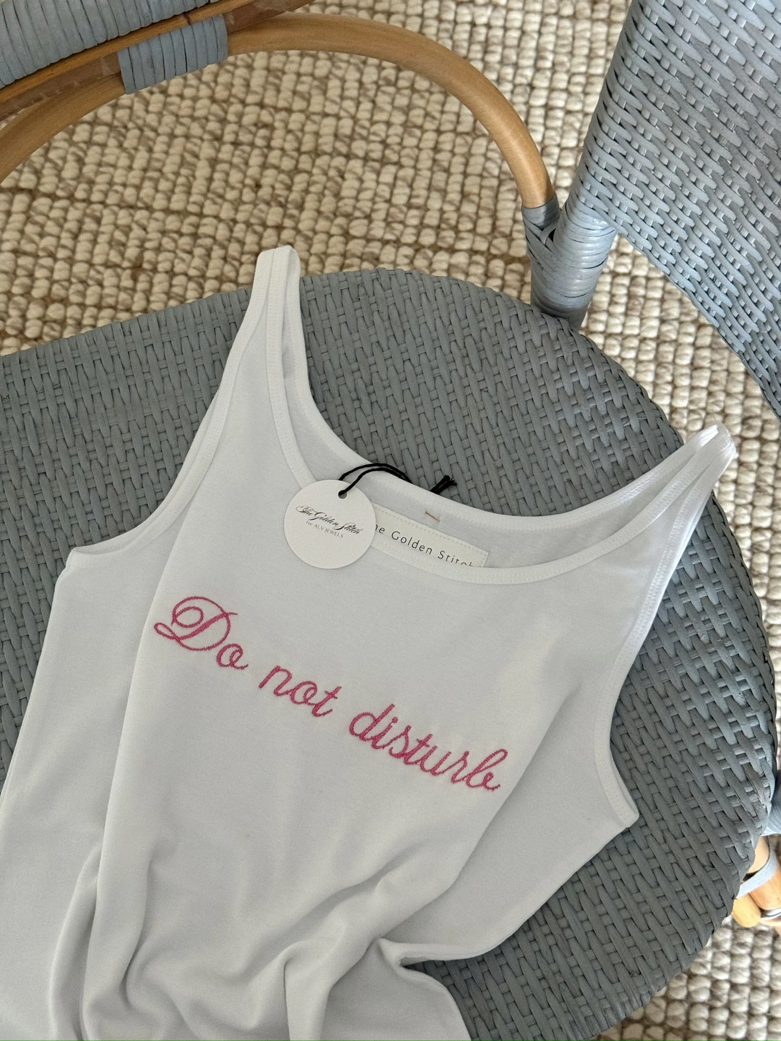 EMBROIDERED TANK TOP - Image 9