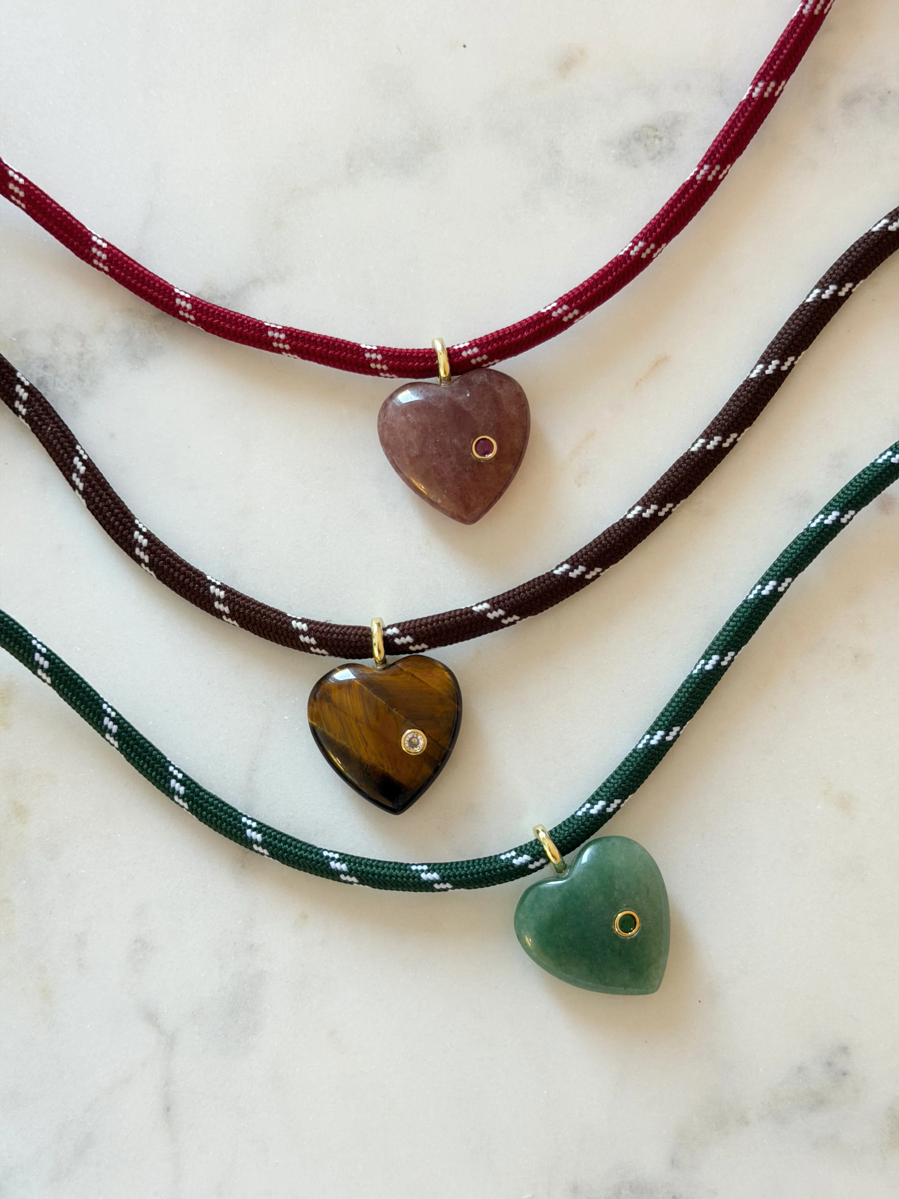 LULU HEART NECKLACE - Image 2