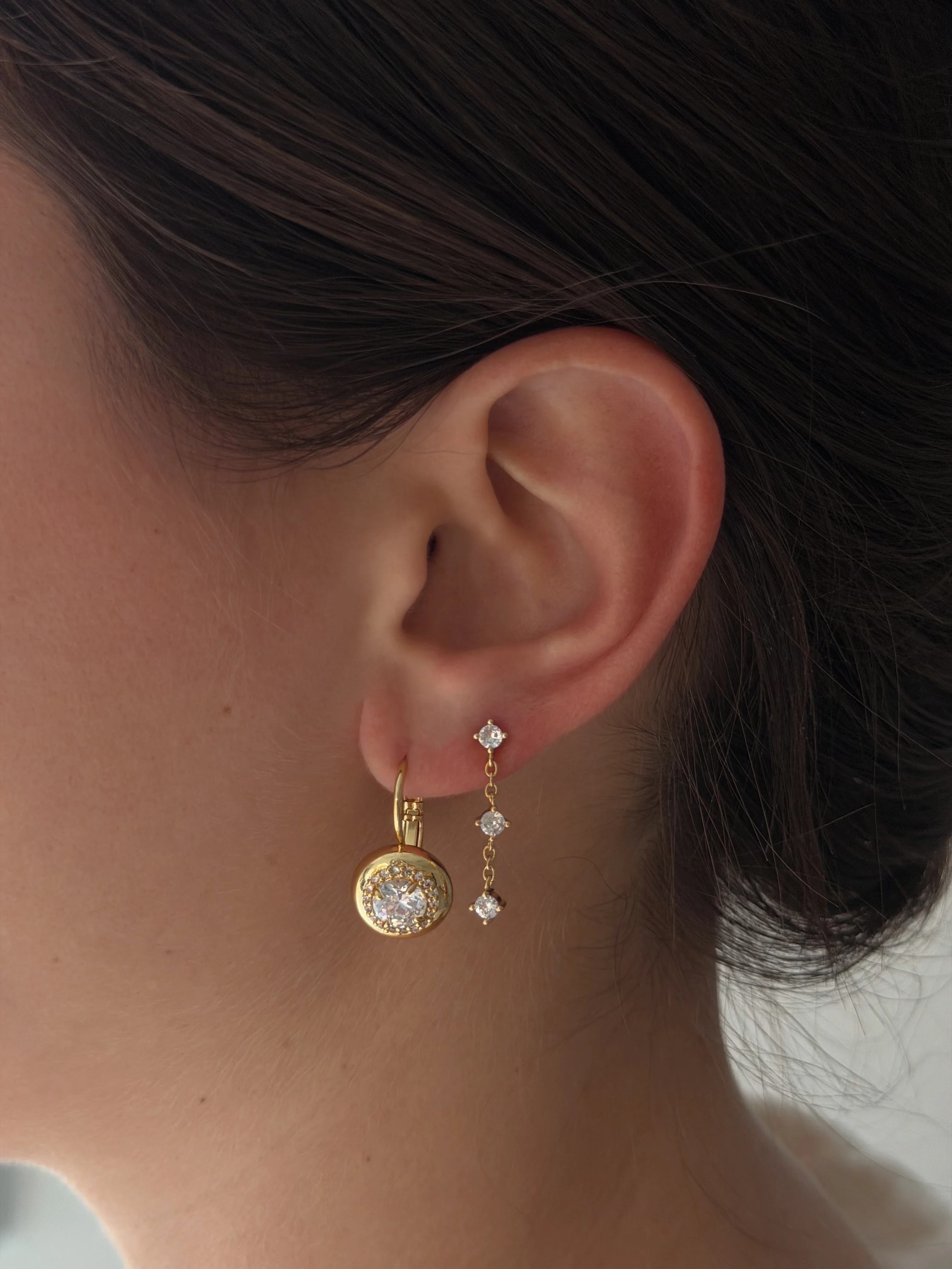 SPARKLE TRIO STUDS - Image 3
