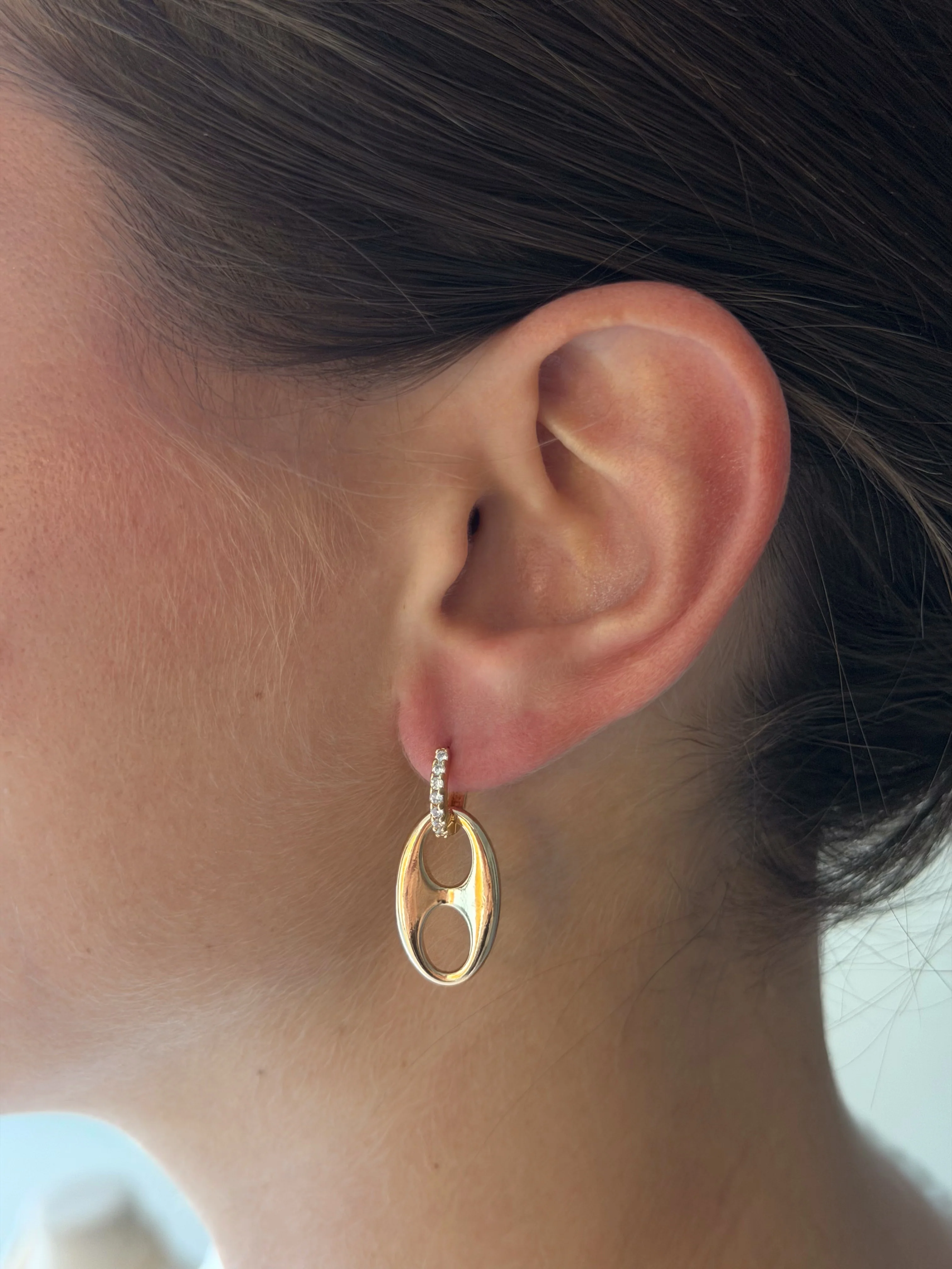 TABBY HUGGIE HOOPS - Image 3